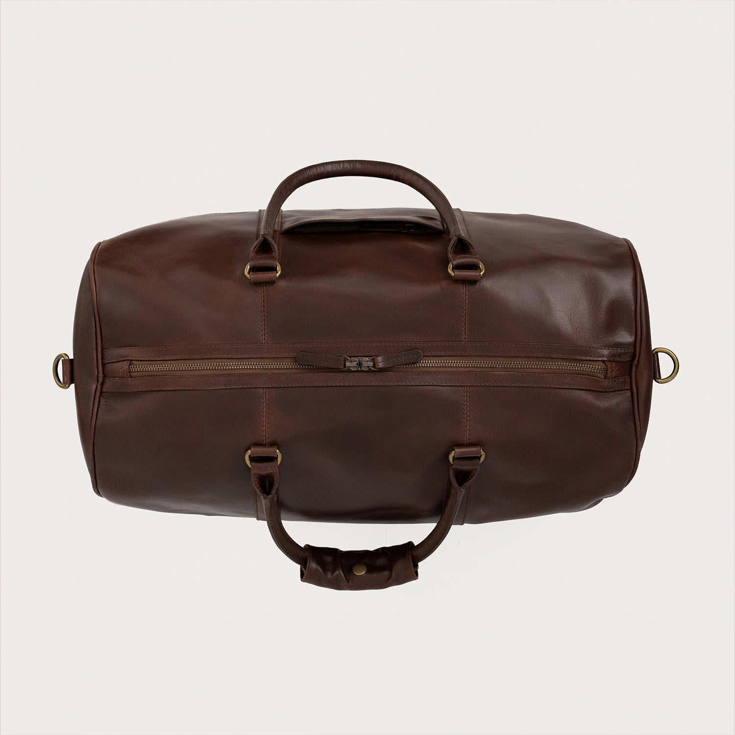 The Darrio Vintage Brown Leather Duffle Bag For Men Women The Jacket Maker