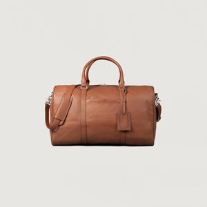 Darrio Braune Leder Reisetasche
